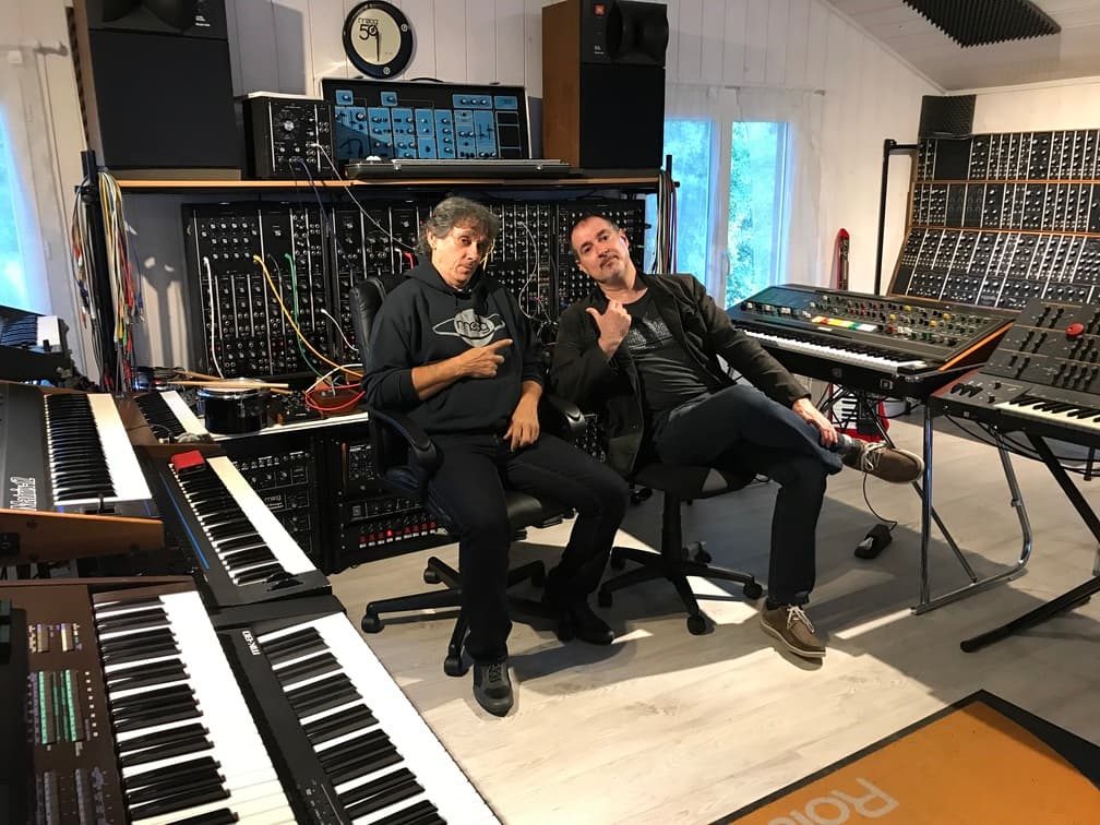 Philippe and Olivier Grall in Synth Studio