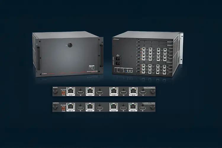 Equipos de procesamiento y distribución AV de Extron, disponibles en España y Portugal a través de SeeSound.