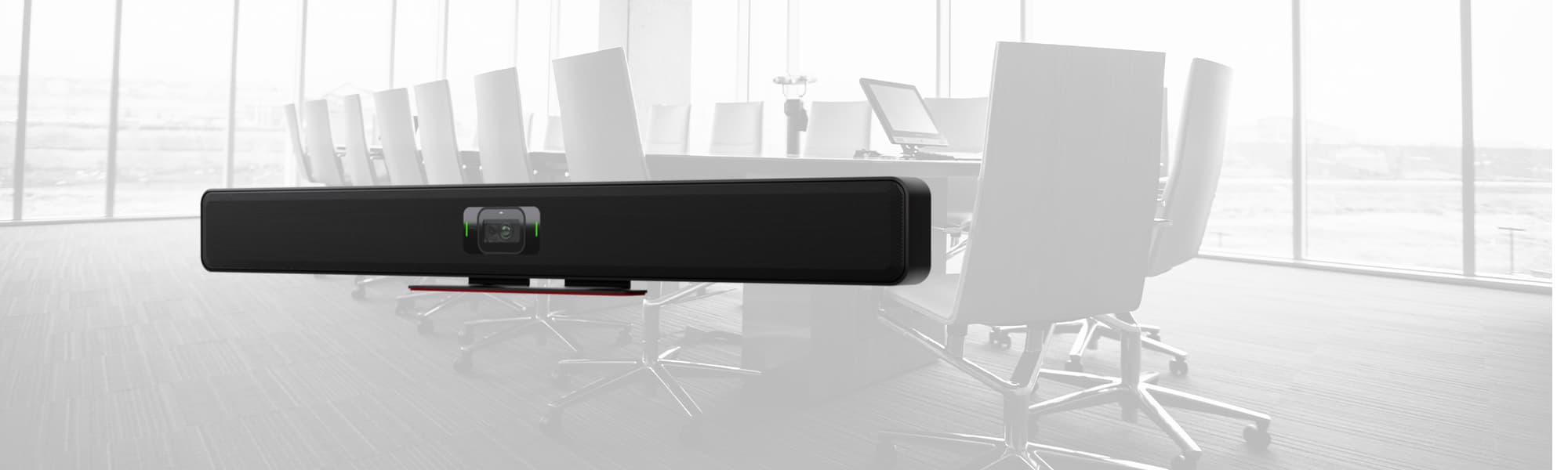 Barra de videoconferencia Parlé VBC 2800 – Novedades de Biamp en InfoComm 2025 con IA y seguimiento de interlocutores