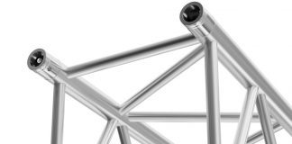 Descubre los nuevos trusses TC45 de TAF para grandes pantallas LED, luminarias pesadas y cargas de alta capacidad en los eventos en vivo de