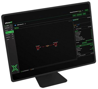 Software de control de red AV de PlexusAV con interfaz IPMX, herramienta avanzada para integradores AV profesionales