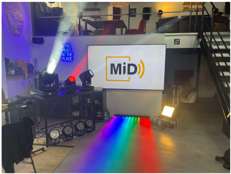 formación MID de Triton Blue