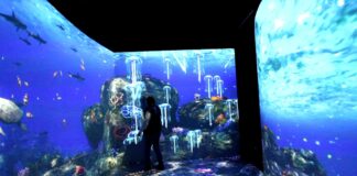 Christie y Kia E-Ground mejor exposición inmersiva proyectores láser 1DLP Serie GS