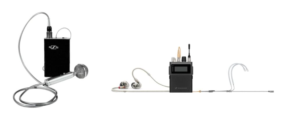Sistemas inalámbricos de Sennheiser, incluyendo el ecosistema de banda ancha Spectera y los sistemas EW-DX de banda estrecha, presentados en IBC 2025.