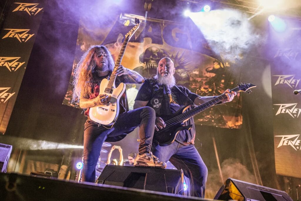 La banda alemana Rage en el Festival Unirock 2025, con sonido demoledor gracias a la colaboración entre Peavey, Unirock y Zentralmedia.