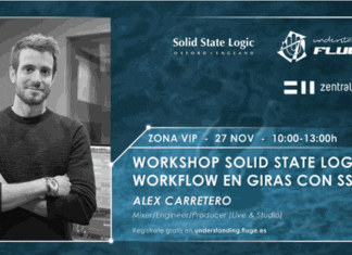 Workshop SSL Live con Alex Carretero: Workflow profesional en giras con Solid State Logic workshop-ssl-live-workflow-giras-solid-state-logic