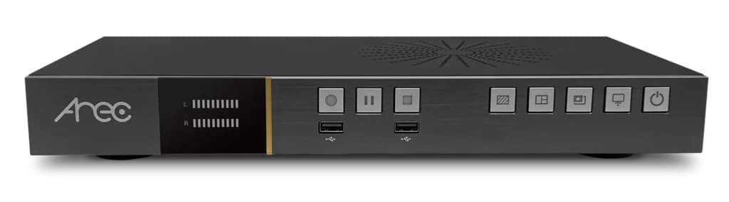 AREC LS-860 Media Station para grabación multifuente y streaming profesional en salas de conferencias