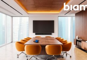 Audio para salas de conferencias grandes: cómo lograr un sonido perfecto con Biamp