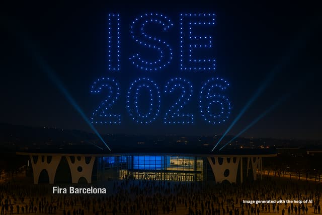 ISE Drone Show ISE2026 Image