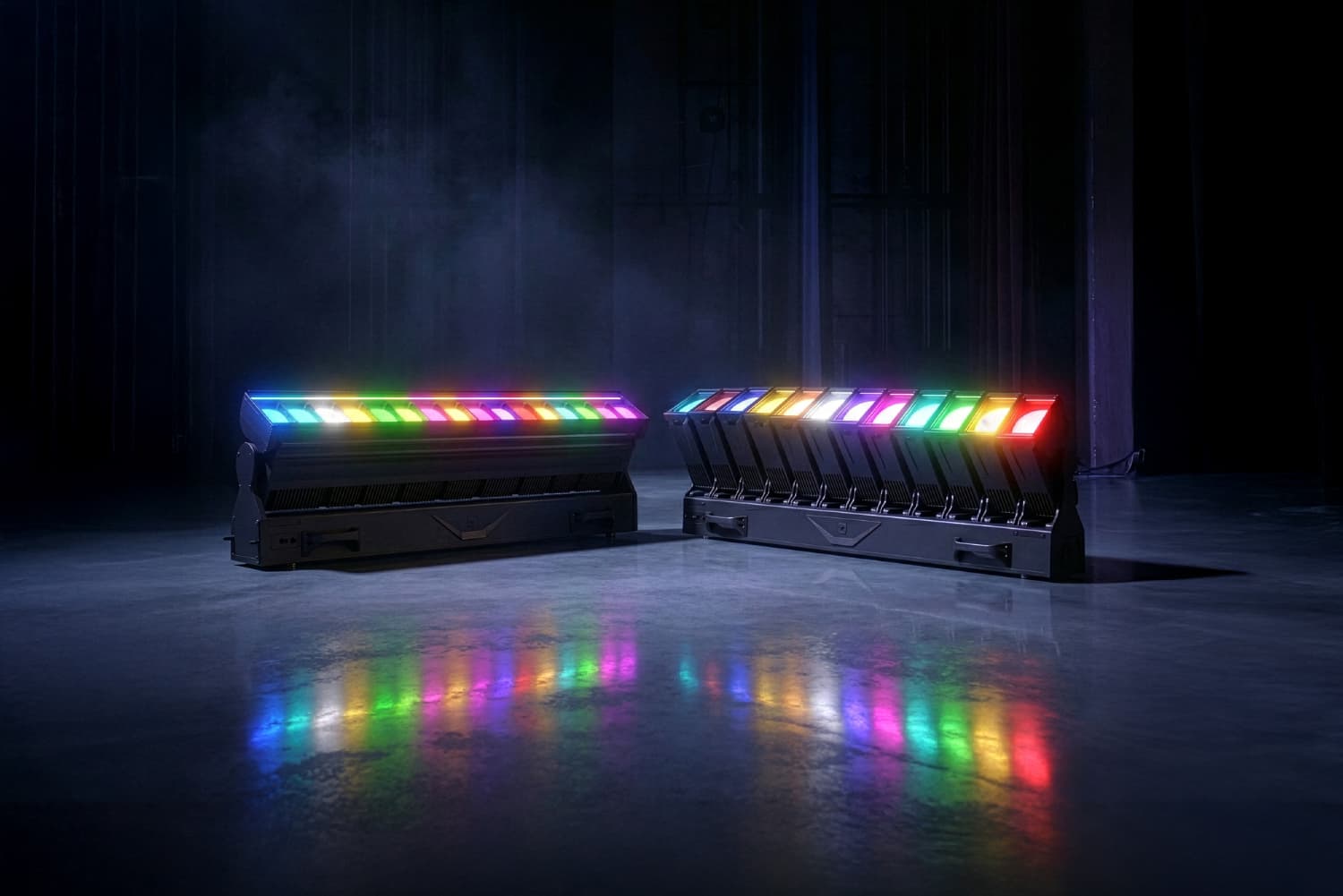 Cameo en ISE 2026 muestra las barras móviles OTOS Linear con efectos cinéticos y protección IP65