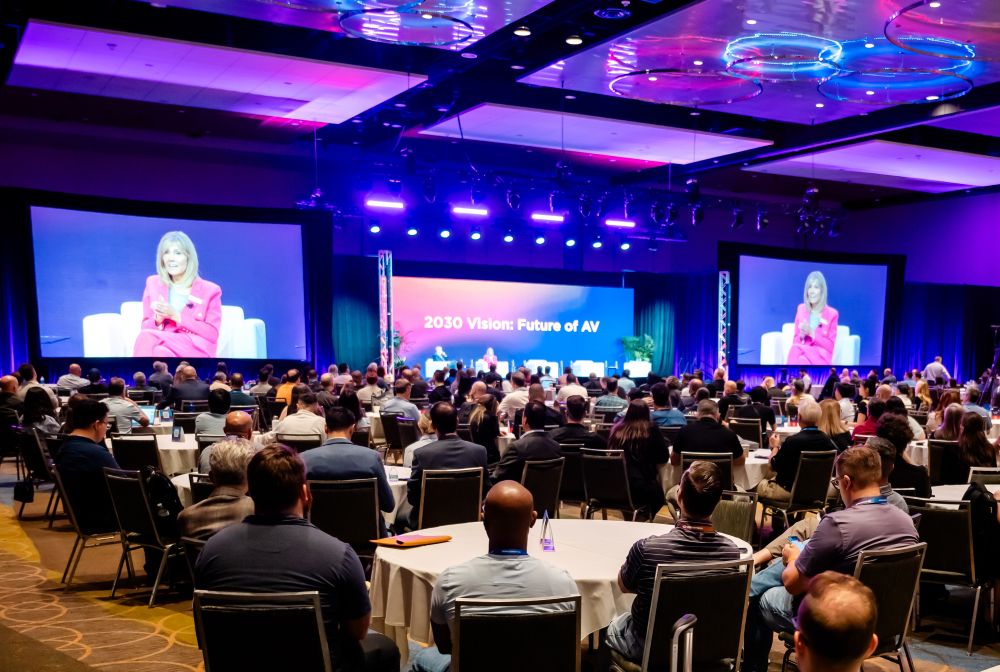 InfoComm 2026 en Las Vegas: keynote sobre el futuro del audiovisual profesional y la integración AV.