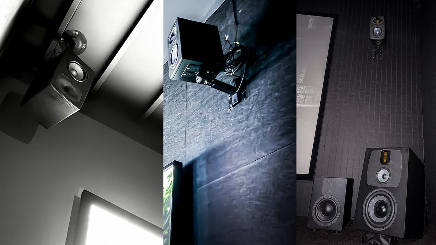 Monitores EVE Audio EXO Series en instalación museística inmersiva, amplio punto dulce y claridad en entornos multicanal complejos.