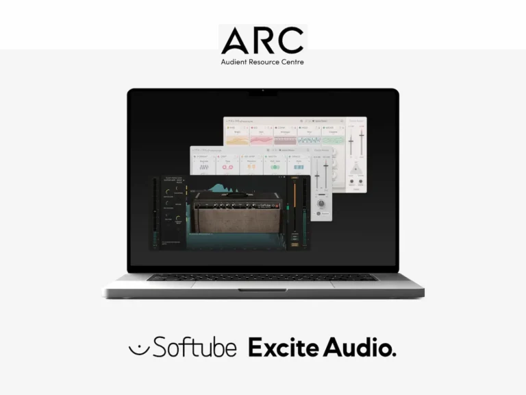 Relanzamiento de Audient Resource Centre con la plataforma ARC y el nuevo software incluido de Softube y Excite Audio