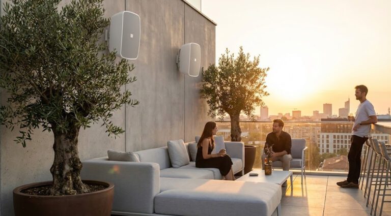 altavoces IP65 Audibax FIJI 6 y OVO G2