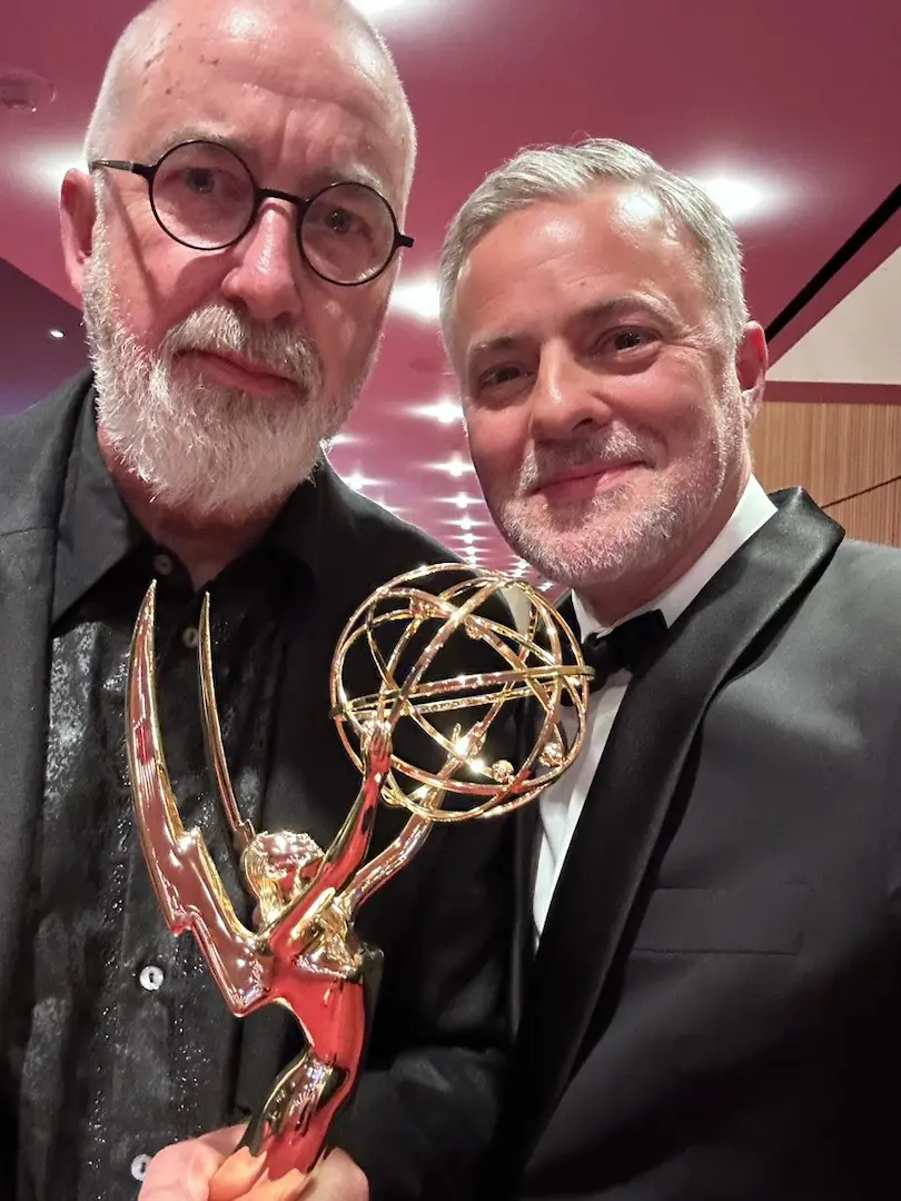 Stephen Gallagher con premio EMMY® usando Audient ORIA en composición y mezcla inmersiva