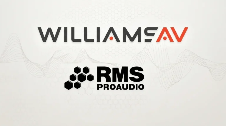 Williams AV en España junto a RMS Proaudio como distribuidor exclusivo de soluciones de accesibilidad auditiva profesional.