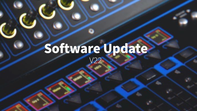 Actualización de software DiGiCo V22 para consolas digitales SD y Quantum de sonido profesional en directo.