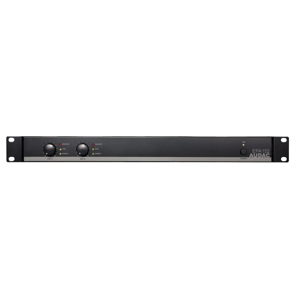 Amplificador AUDAC EPA152 de Clase D para la instalación de sonido AUDAC en Nude Project