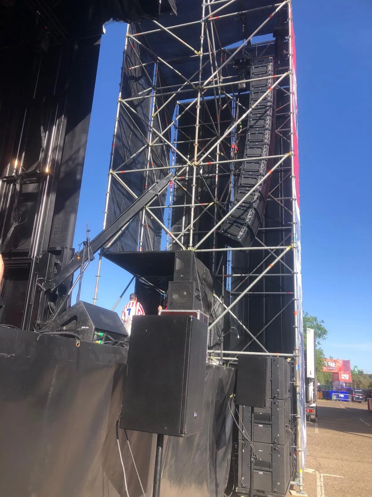 Cobertura sonora con altavoces ULTRA-X40 en la fanzone del Atlético de Madrid