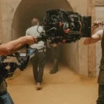 URSA Cine 17K 65 de Blackmagic Design en el set del largometraje Bedlam
