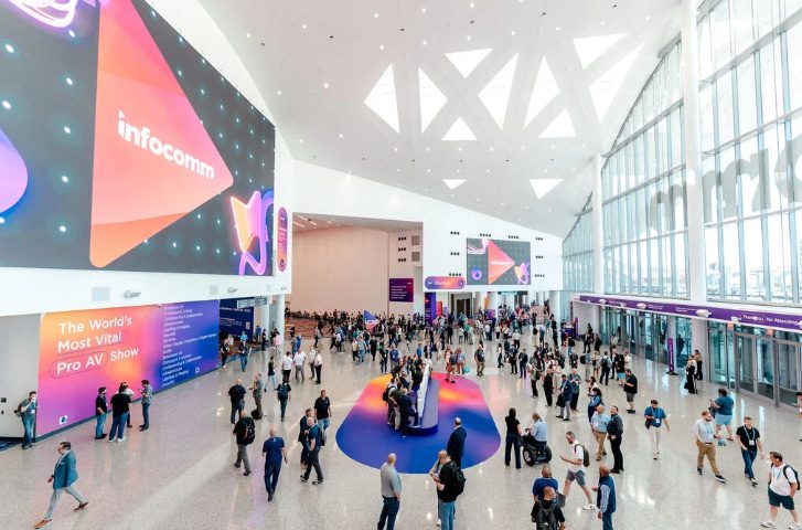 InfoComm 2026 Las Vegas organizada por AVIXA para la industria audiovisual profesional