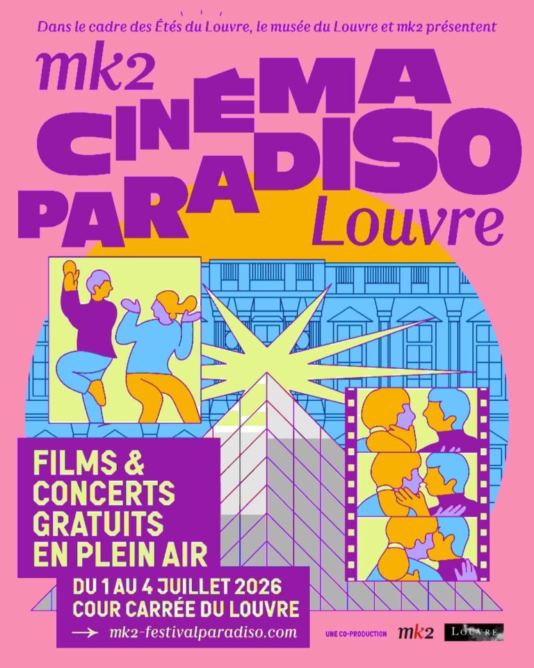 Sharp en el Festival Cinéma Paradiso Louvre con cine 4K al aire libre