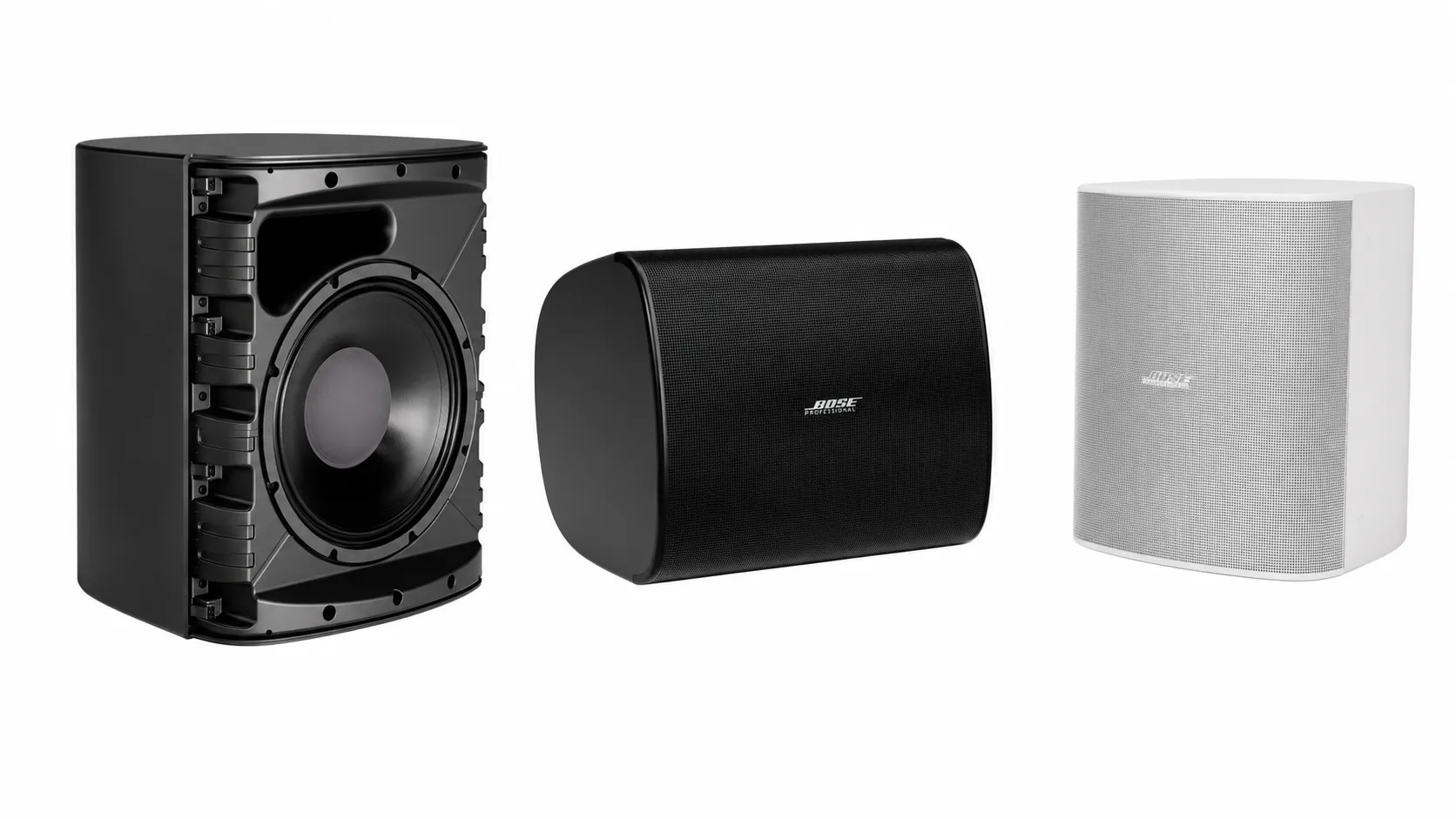 Altavoz coaxial Bose DesignMax DM12SE de 12 pulgadas resistente a la intemperie con clasificación IP55