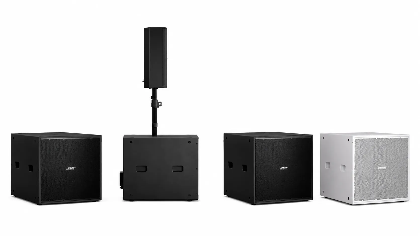 Subwoofer pasivo Bose Showtime STS118E de 18 pulgadas para instalación en interiores y exteriores