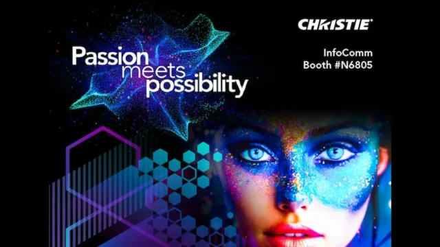 Christie en InfoComm 2026 con proyectores láser, videowalls LED y stand N6805