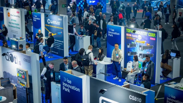 Innovation Park ISE 2027, área de startups AV de Integrated Systems Europe en Barcelona