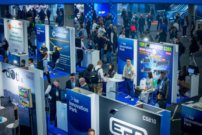 Innovation Park ISE 2027, área de startups AV de Integrated Systems Europe en Barcelona