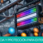 STORM 1000 OUT estrobo LED IP65 de KINSON para iluminación exterior