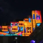 Videomapping en el Palacio de Leh realizado con proyectores láser Christie
