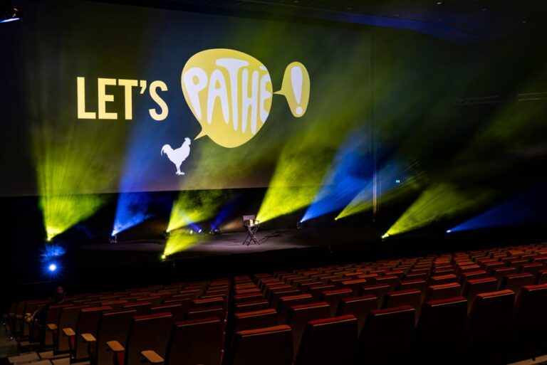 Infinity, Showtec y Wentex en Pathé Ede para eventos empresariales y corporativos