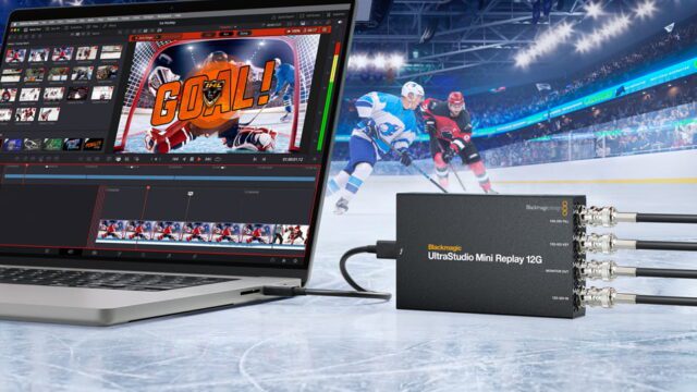 UltraStudio Mini 12G de Blackmagic Design con Thunderbolt 4 y SDI 12G