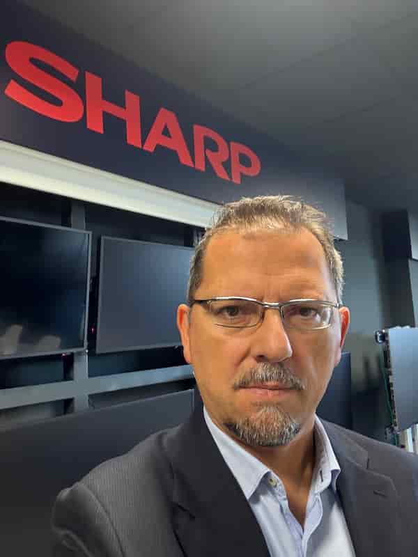 Raimundo Ahumada, director de Sharp Display Solutions