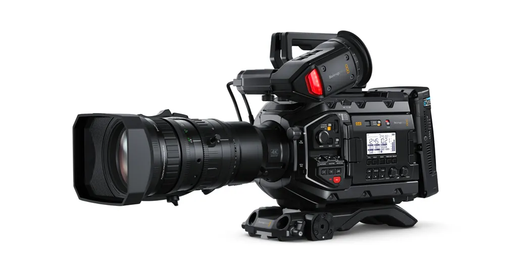 Cámaras URSA Broadcast G2 y mezcladores ATEM en la producción del evento Next.js de Vercel