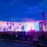 ISE Sammy Award 2026: la campaña Push Beyond iluminada con drones en Fira de Barcelona