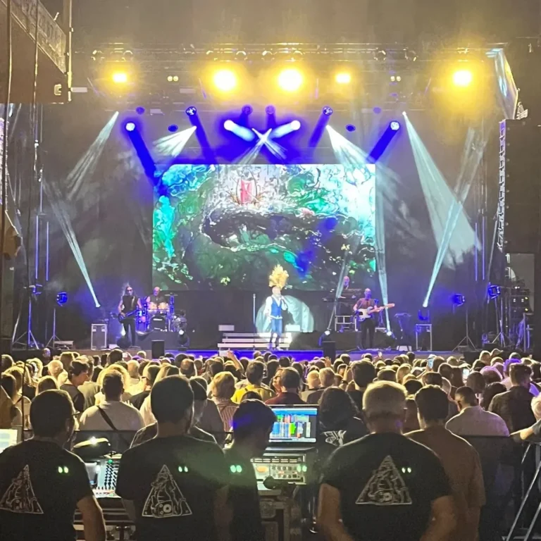 Sistema Meyer Sound desplegado por K-IMAN en las fiestas de San Juan de Sahagún de Salamanca