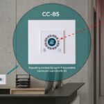 Módulo OPTIMUS CC-85 para centralizar llamadas de hasta ocho baños accesibles
