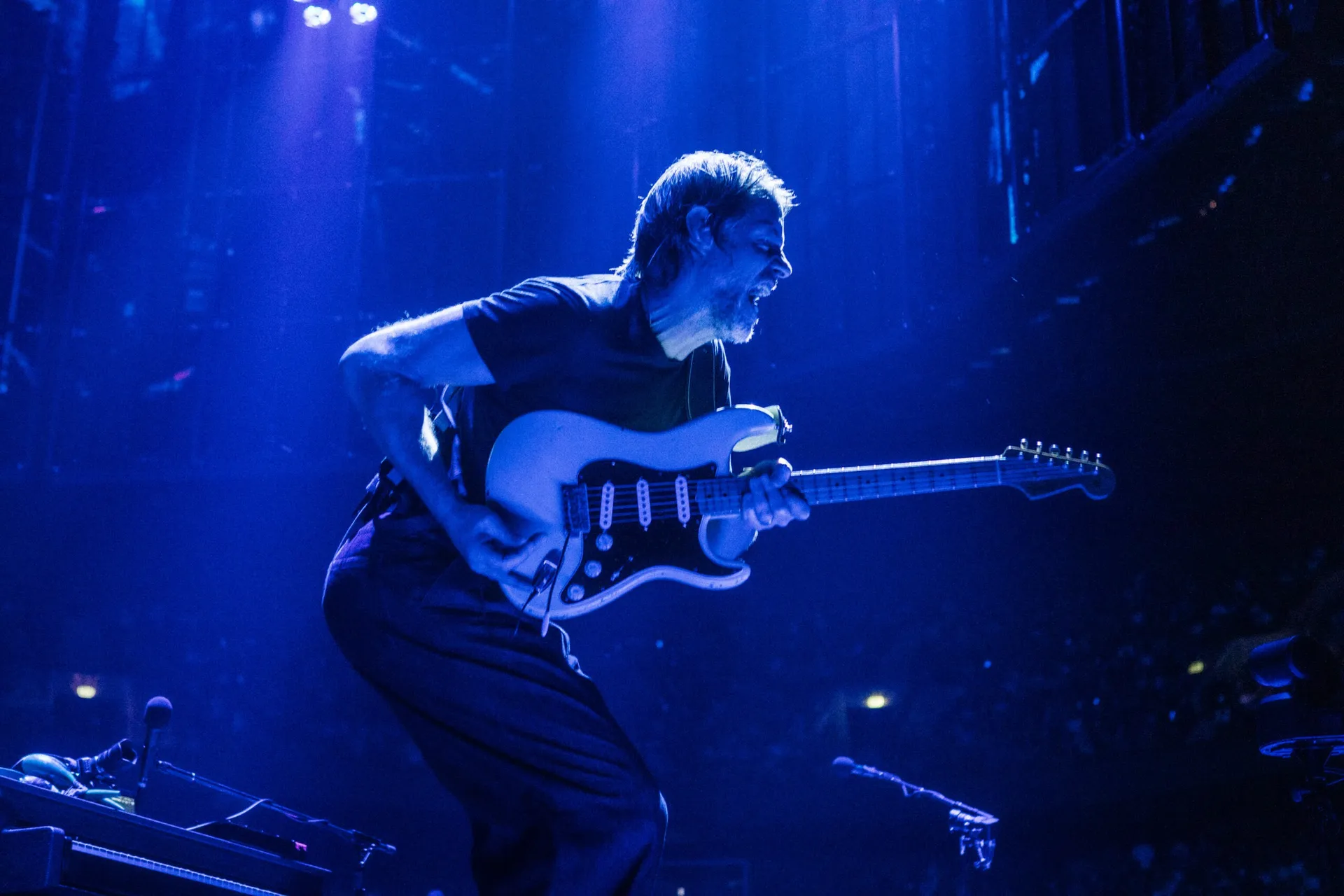 Radiohead y Sound Devices Astral: guitarra eléctrica tocada sin cable en la gira europea de 2025