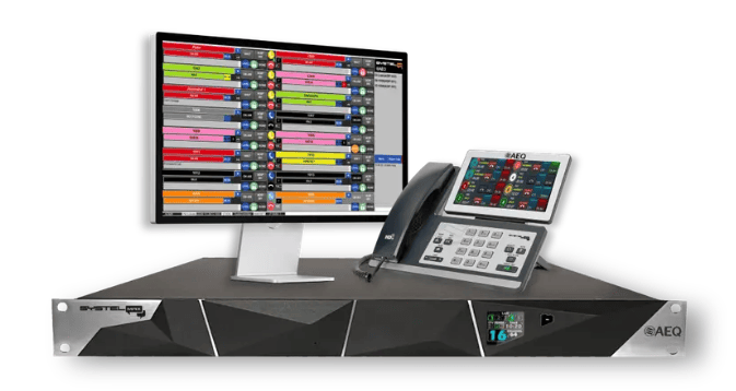 SYSTEL MAX de AEQ: sistema de llamadas y multiconferencia IP