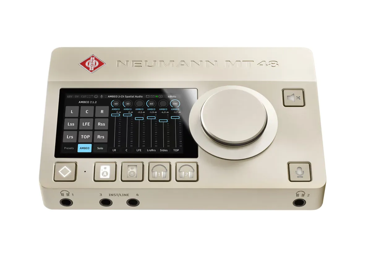 Interfaz de audio profesional Neumann MT 48