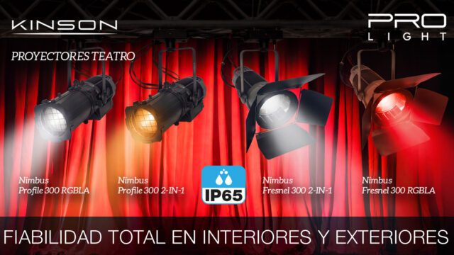 KINSON amplía su catálogo de iluminación profesional para exteriores con PROLIGHT Nimbus IP65