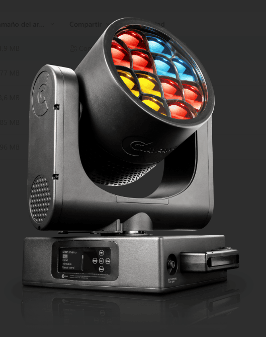 Claypaky B-EYE Multilens: nuevas cabezas móviles RGBL IP66 3 Claypaky B-EYE 12 con pixel mapping y Pan Tilt ilimitado