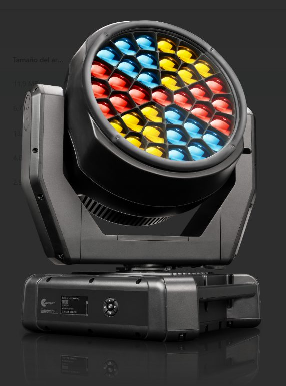 Claypaky B-EYE Multilens: nuevas cabezas móviles RGBL IP66 5 Familia Claypaky B-EYE Multilens para touring, festivales e instalaciones profesionales