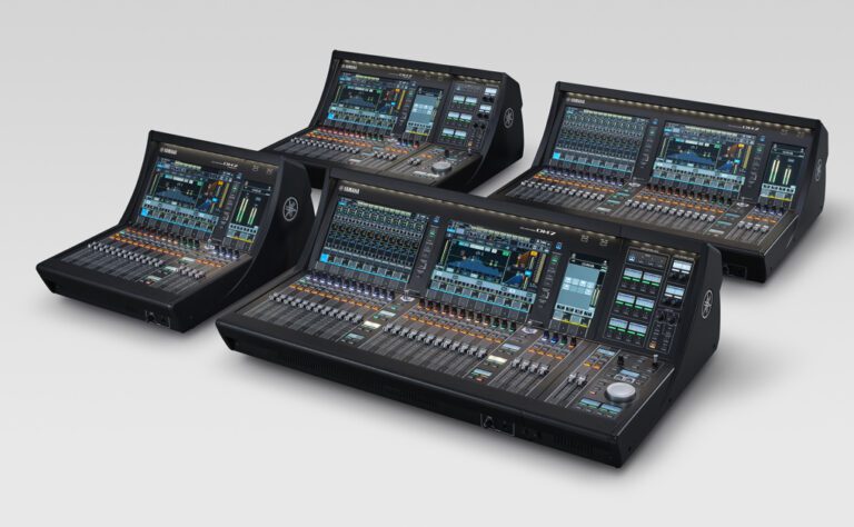 Consolas Yamaha DM7 con integración de terceros mediante firmware V2.0