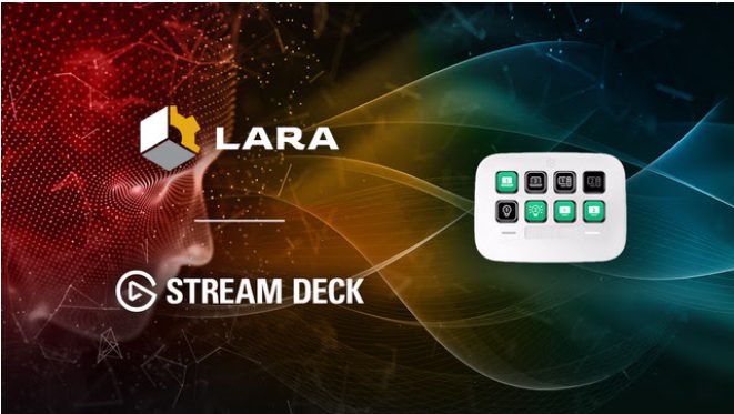 Lightware LARA integra Stream Deck para ampliar el control de salas AV