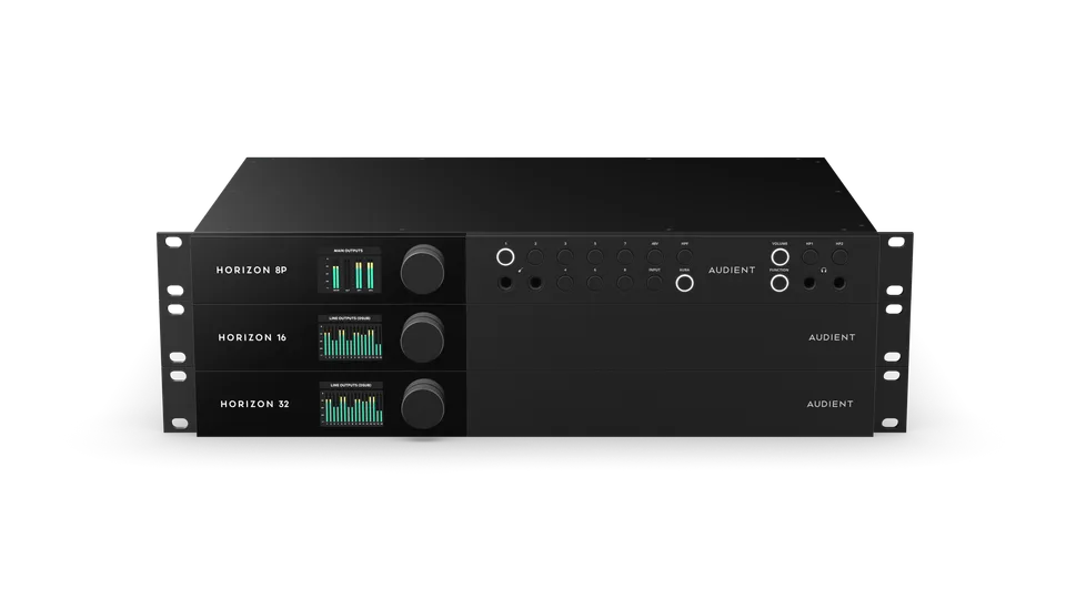 Audient Horizon: nueva gama de interfaces Thunderbolt 3 para estudios de grabación profesionales 2 Gama Audient Horizon de interfaces de audio Thunderbolt 3