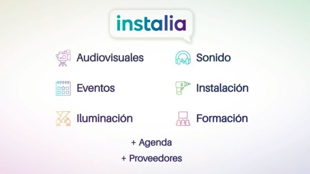 Producción Audiovisual, Eventos e Iluminación y Sonido Profesional 43 Vídeo de presentación de Instalia, portal de sonido, imagen e iluminación profesional